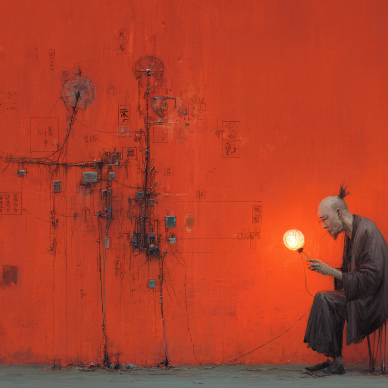Distópica 02, obra de Paola Lazzareschi