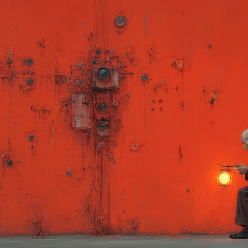 Distópica 04, obra de Paola Lazzareschi