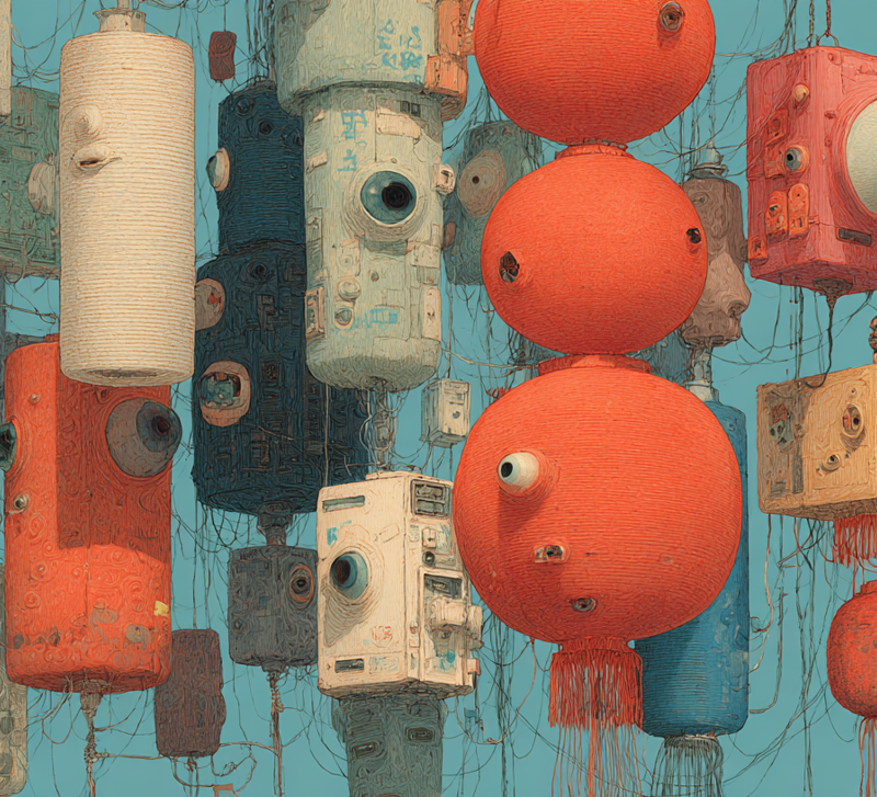 Distópica 07, obra de Paola Lazzareschi