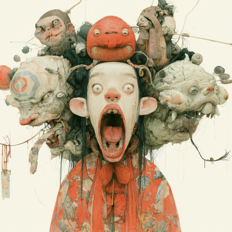 Distópica 08, obra de Paola Lazzareschi