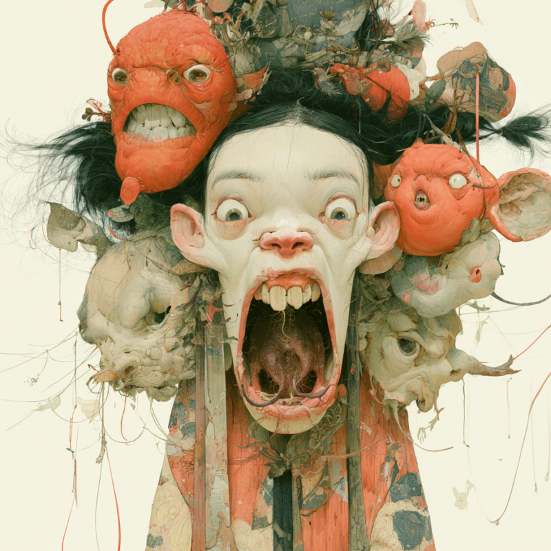 Distópica 09, obra de Paola Lazzareschi