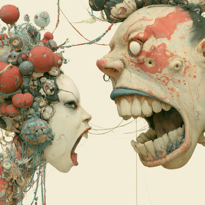 Distópica 19, obra de Paola Lazzareschi