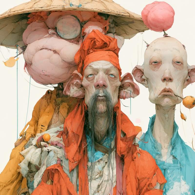 Distópica 23, obra de Paola Lazzareschi